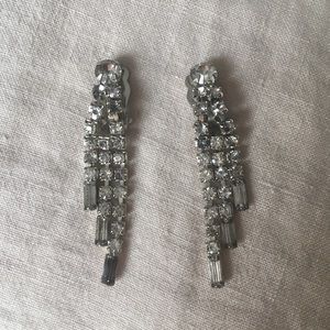 Sparkly Retro Clip Ons